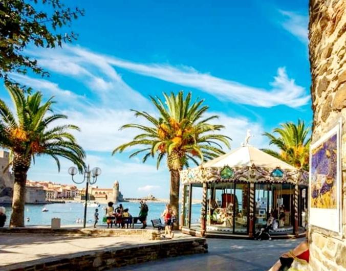 Charme A 20 M De La Centre Village Appartamento Collioure